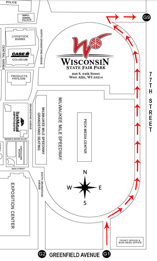 map of state fair grounds for hhw mobile collection