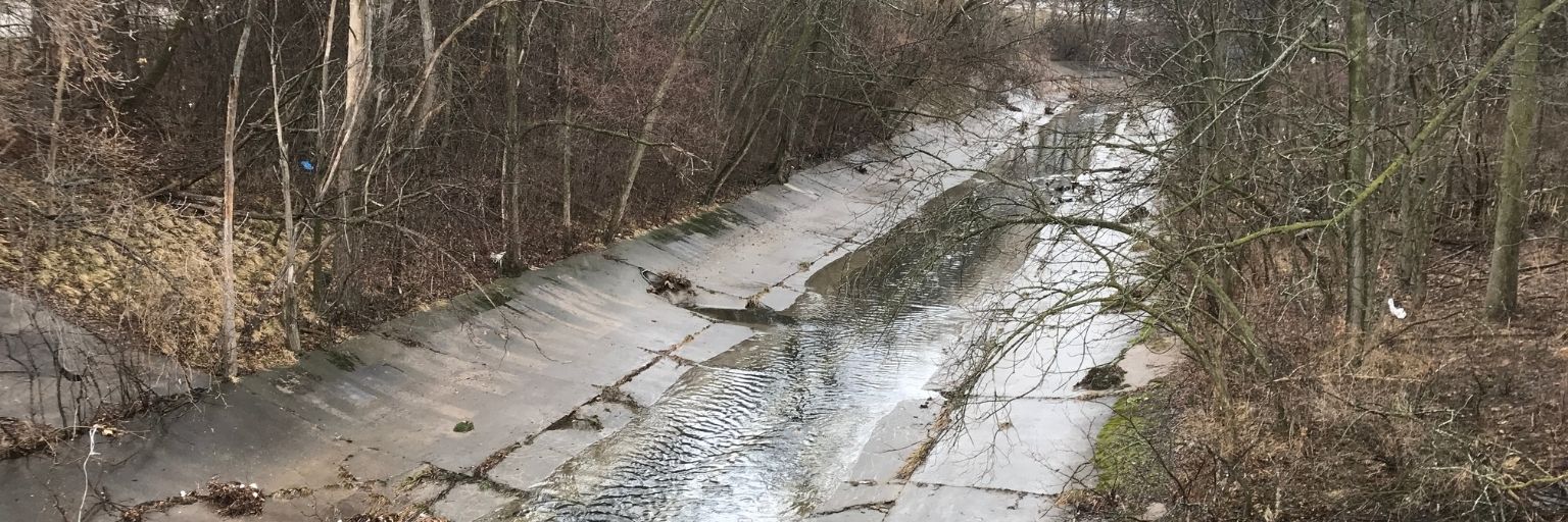 concrete lined honey creek