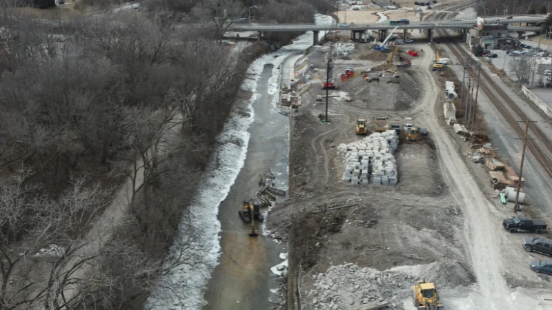 dreon shot of western milwaukee restoration 