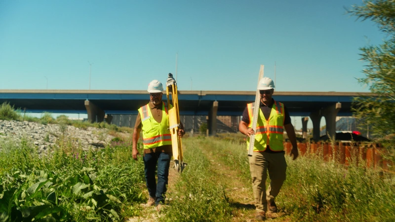 MMSD Construction Inspectors at work